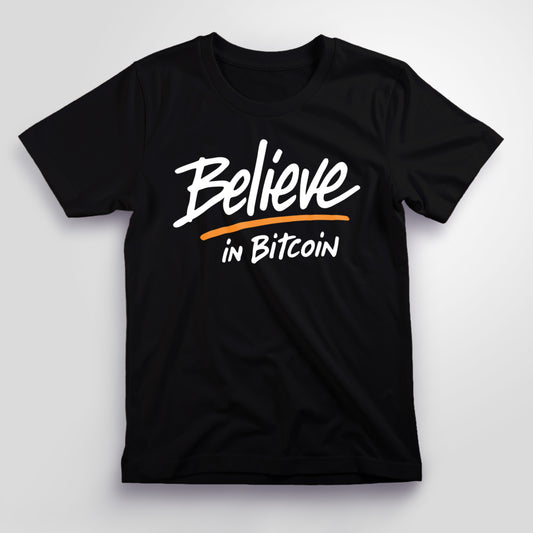 Believe in Bitcoin T-Shirt, Unisex