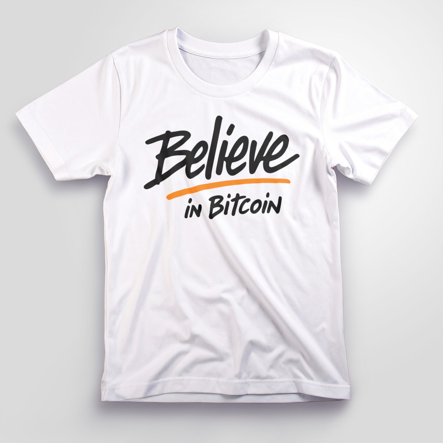 Believe in Bitcoin T-Shirt, Unisex