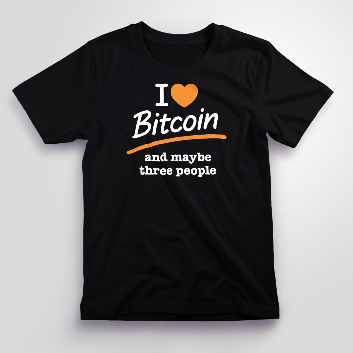 I love Bitcoin T-Shirt, Unisex