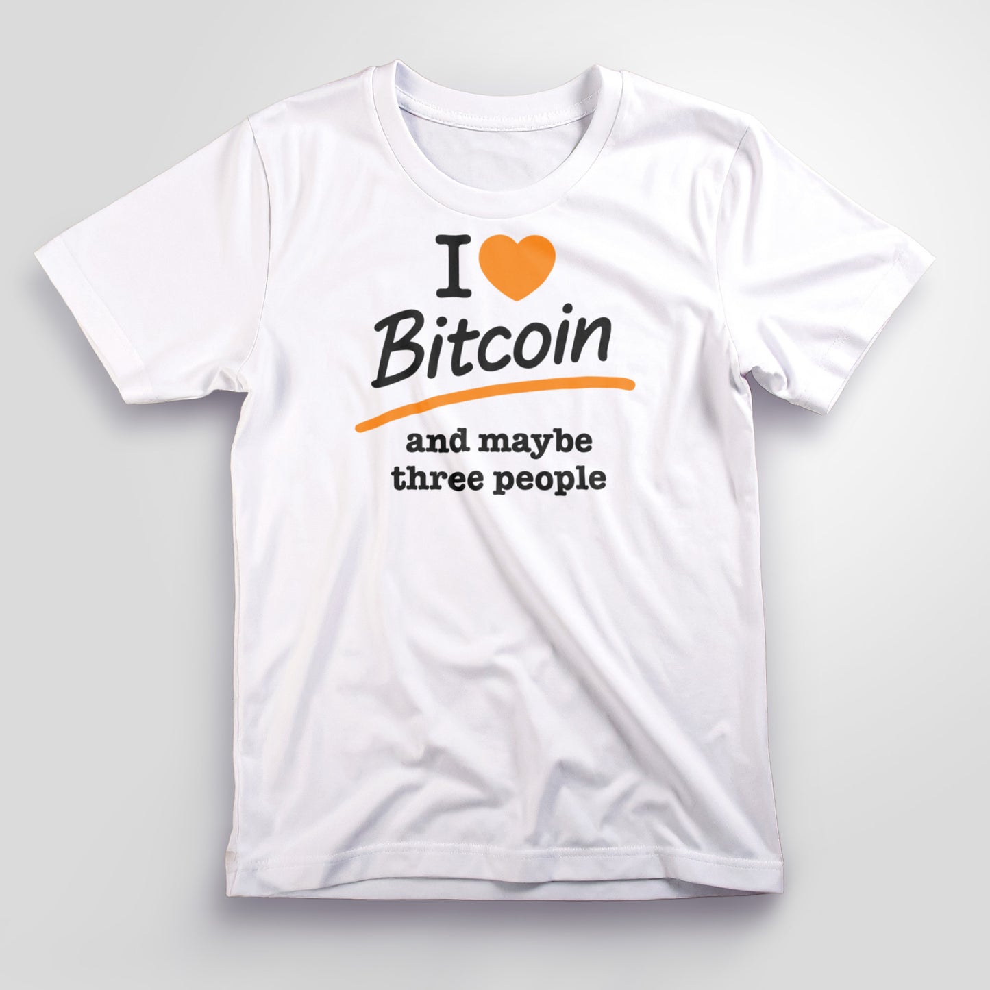 I love Bitcoin T-Shirt, Unisex