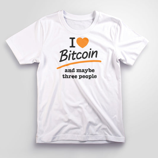 I love Bitcoin T-Shirt, Unisex