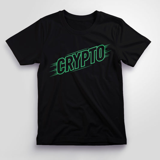 Crypto Typography T-Shirt, Unisex