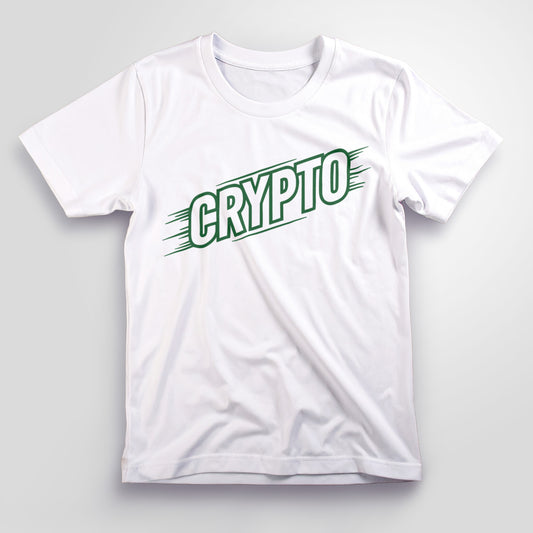 Crypto Typography T-Shirt, Unisex