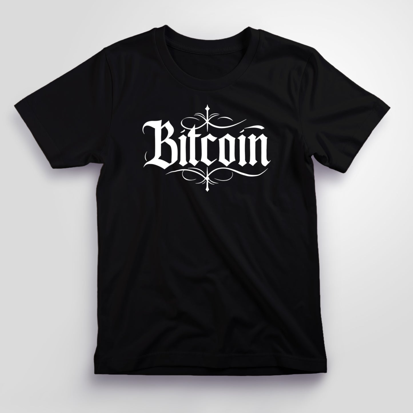 Goth Bitcoin T-Shirt, Unisex