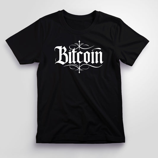 Goth Bitcoin T-Shirt, Unisex