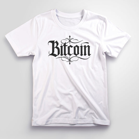 Goth Bitcoin T-Shirt, Unisex